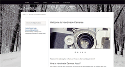 Desktop Screenshot of handmadecameras.com